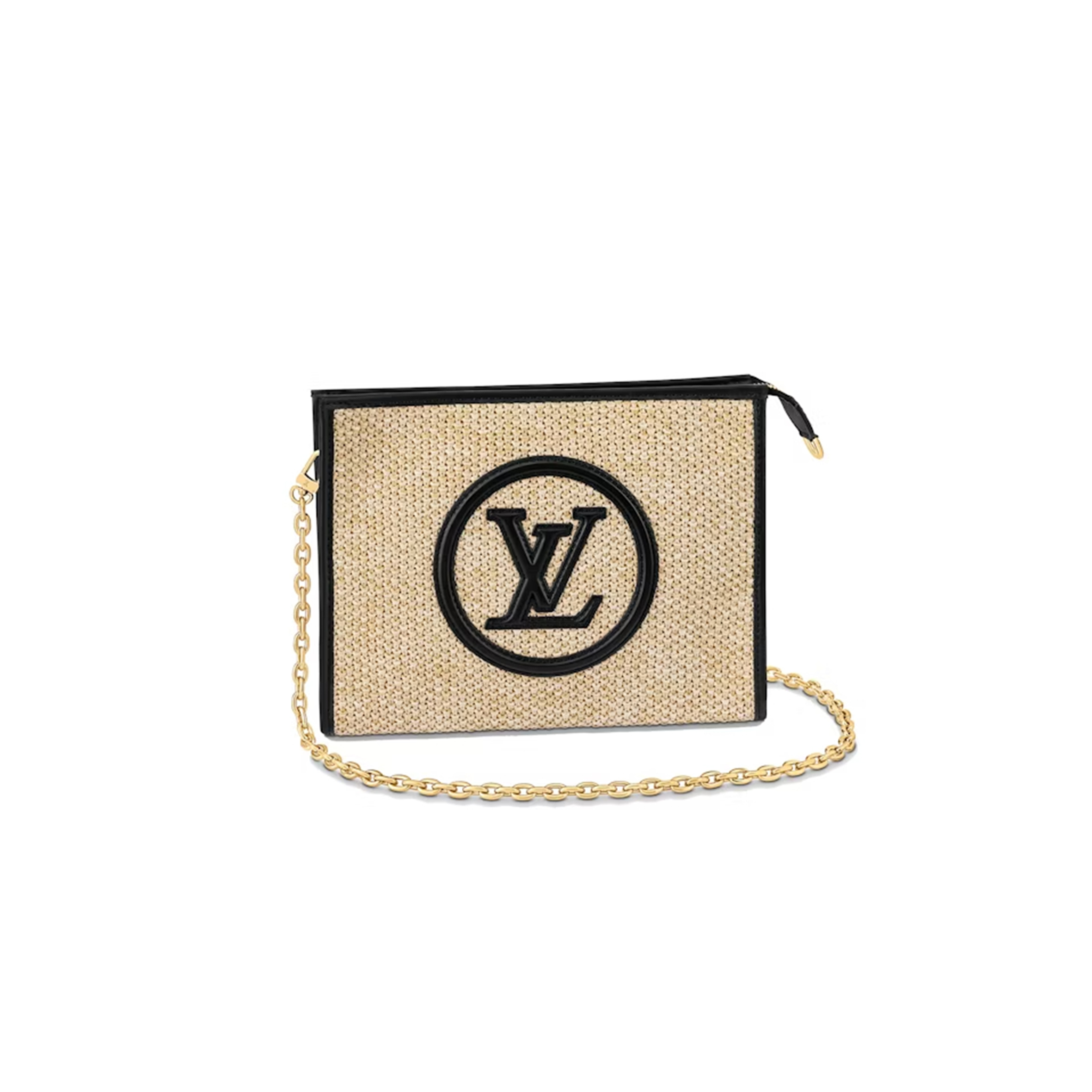 LOUIS VUITTON TOILETRY POUCH ON CHAIN M81366 (9.8*7.9*2.2cm)